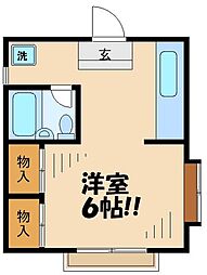 メゾンＭＯＴＯ 1階1Kの間取り