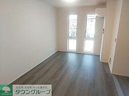 京王線 京王八王子駅 徒歩23分の賃貸アパート 1階3LDKのリビング/ダイニング