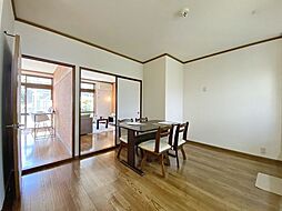 京王高尾線 めじろ台駅 徒歩12分の賃貸アパート 1階2DKのリビング/ダイニング