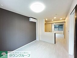 京王高尾線 北野駅 徒歩8分の賃貸アパート 1階1LDKのリビング/ダイニング