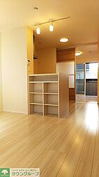 JR八高線 北八王子駅 徒歩8分の賃貸アパート 2階1LDKのリビング/ダイニング