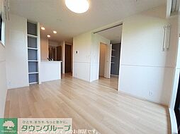 JR中央線 西八王子駅 バス13分 滝原新橋下車 徒歩10分の賃貸アパート 1階1LDKのリビング/ダイニング