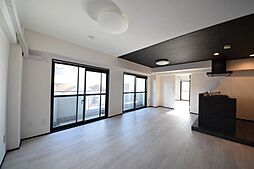 京王線 京王八王子駅 徒歩10分の賃貸マンション 2階2LDKのリビング/ダイニング