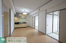 JR中央線 西八王子駅 徒歩19分の賃貸マンション 3階3DKのリビング/ダイニング