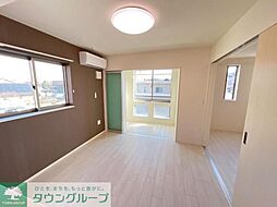 多摩都市モノレール 大塚・帝京大学駅 徒歩9分の賃貸アパート 1階2LDKのリビング/ダイニング