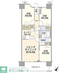 間取図画像 3LDK