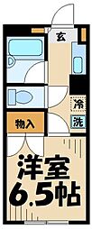 間取図画像 1K