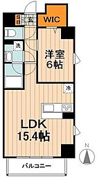 ソラーナ・エム 7階1LDKの間取り