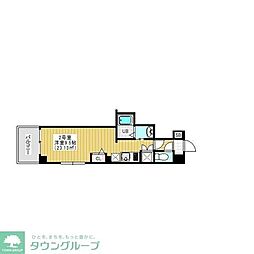 Ｒｅｇｕｌｕｓ三ノ輪(レグルスミノワ) 8階1Kの間取り