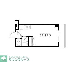 ＥＸＣＥＬ　ＭＩＮＹＵ 2階ワンルームの間取り