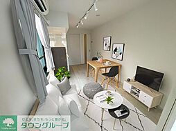 東京メトロ日比谷線 北千住駅 徒歩4分の賃貸マンション 3階1DKのリビング/ダイニング