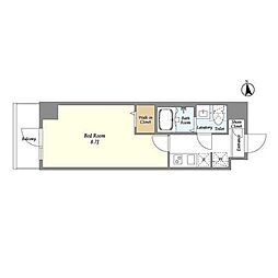 COMFORIA西尾久 1Kの間取図画像