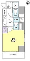 TERRACEOJI 1Kの間取図画像