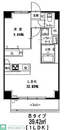 グレースヒル 1LDKの間取図画像