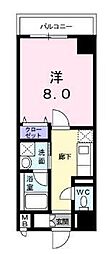 間取図画像 1K