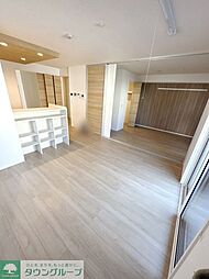 東急東横線 大倉山駅 徒歩20分の賃貸アパート 1階2LDKのリビング/ダイニング