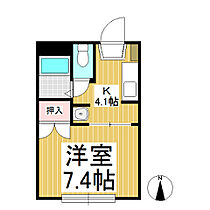 フレグランス中屋  ｜ 長野県上田市大手1丁目（賃貸アパート1K・2階・24.24㎡） その2