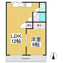 ラビットハウス  ｜ 長野県東御市県（賃貸アパート1LDK・2階・39.00㎡） その2