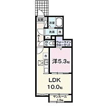 長野県上田市下之条（賃貸アパート1LDK・1階・40.44㎡） その2