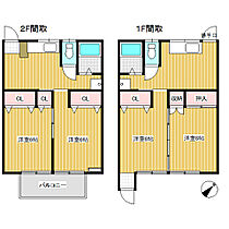 小屋坂アパート  ｜ 長野県上田市腰越（賃貸アパート2K・1階・39.00㎡） その2