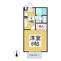 セジュール古里  ｜ 長野県上田市古里（賃貸アパート1K・2階・26.93㎡） その2