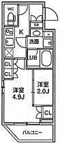 リテラス清澄白河 406 ｜ 東京都江東区白河１丁目7-6（賃貸マンション1DK・4階・25.26㎡） その2