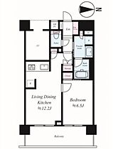 ライオンズプラザ両国緑 304 ｜ 東京都墨田区緑３丁目16-11（賃貸マンション1LDK・3階・45.77㎡） その2