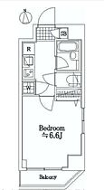 プレール・ドゥーク大島パークサイド 303 ｜ 東京都江東区北砂６丁目20-19（賃貸マンション1K・3階・21.35㎡） その2