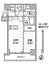 シーズンフラッツ門前仲町 1002 ｜ 東京都江東区永代２丁目34-8（賃貸マンション1LDK・10階・32.47㎡） その2