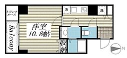 メゾン・ド・ヴィレ八丁堀 1Kの間取図画像