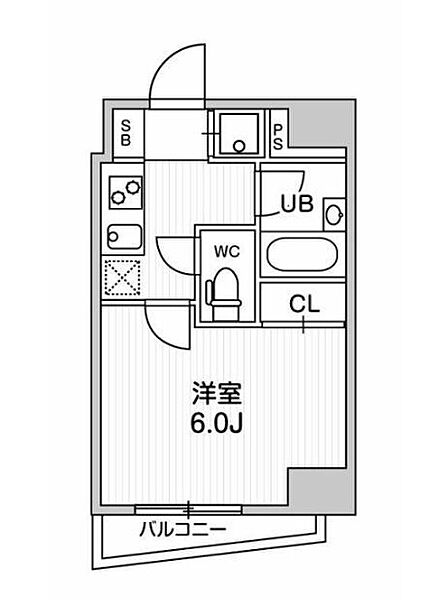 コンシェリア新橋 601｜東京都港区新橋４丁目(賃貸マンション1K・6階・20.49㎡)の写真 その2