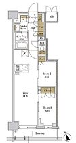 ＲＪＲプレシア大森北 206 ｜ 東京都大田区大森北５丁目4-17（賃貸マンション2LDK・2階・44.88㎡） その2