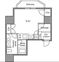 レジディア恵比寿II 905 ｜ 東京都渋谷区恵比寿西１丁目21-7（賃貸マンション1R・9階・28.49㎡） その2