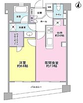 ノールフラット南麻布 702 ｜ 東京都港区南麻布２丁目2-21（賃貸マンション1LDK・7階・45.12㎡） その2