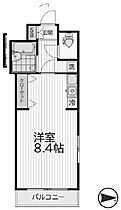 ブリランテ平和島 105 ｜ 東京都大田区大森北６丁目12-6（賃貸マンション1R・1階・22.12㎡） その2