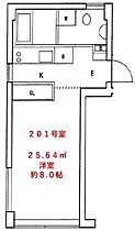 ベルファース芝パルク 201 ｜ 東京都港区芝公園２丁目9-10（賃貸マンション1K・2階・25.64㎡） その2