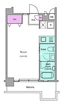 レジディア代々木II 406 ｜ 東京都渋谷区代々木３丁目15-7（賃貸マンション1LDK・4階・31.07㎡） その2