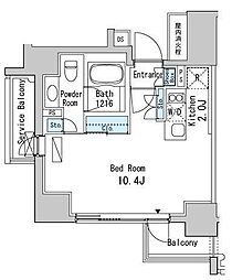間取図画像 ワンルーム
