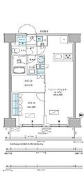 パークアクシス品川天王洲アイル 2LDKの間取図画像