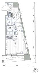パティーナ三田台 ワンルームの間取図画像