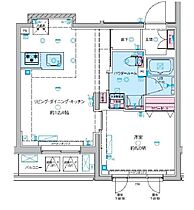 ジェノヴィア東向島IIIスカイガーデン 203 ｜ 東京都墨田区向島５丁目41-3（賃貸マンション1LDK・2階・41.17㎡） その2