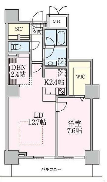 ロイヤルパークスタワー南千住 2604｜東京都荒川区南千住４丁目(賃貸マンション1SLDK・26階・59.96㎡)の写真 その2