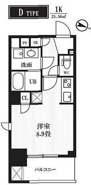 ピークス神田（PEAKS神田） 402｜東京都千代田区神田西福田町(賃貸マンション1K・4階・25.56㎡)の写真 その2