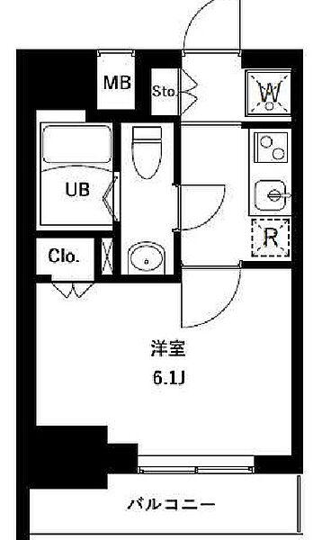 アーバンパークお花茶屋 1403｜東京都葛飾区宝町１丁目(賃貸マンション1K・14階・21.00㎡)の写真 その2