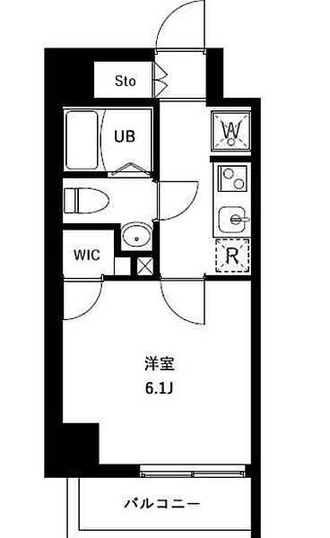 アーバンパークお花茶屋 205｜東京都葛飾区宝町１丁目(賃貸マンション1K・2階・21.28㎡)の写真 その2