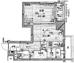 プレール・ドゥーク新宿御苑 404 ｜ 東京都新宿区大京町22-8（賃貸マンション1K・4階・31.47㎡） その2