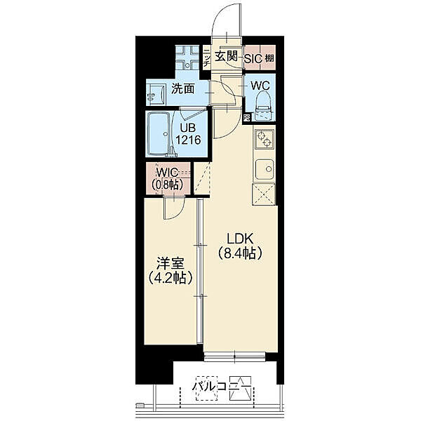 スプランディッド南千住DUE 602｜東京都台東区清川２丁目(賃貸マンション1LDK・6階・31.50㎡)の写真 その2