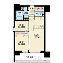 スプランディッド南千住DUE 901 ｜ 東京都台東区清川２丁目5以下未定（賃貸マンション2LDK・9階・44.38㎡） その2