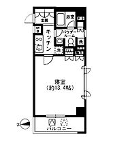 レジディア四谷三丁目 406 ｜ 東京都新宿区荒木町17（賃貸マンション1K・4階・37.86㎡） その2