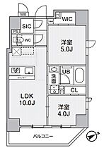 ＣＡＶＡＮＡ浅草橋 1001 ｜ 東京都台東区柳橋１丁目23-12（賃貸マンション2LDK・10階・44.89㎡） その2